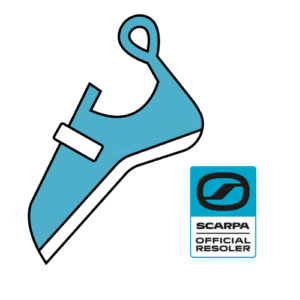 Service de ressemelage officiel de chaussons d'escalade Scarpa, autrement appelé Scarpa Official resoler.